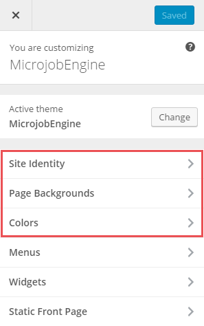MicrojobEngine update 1.0.4 - Customize bar